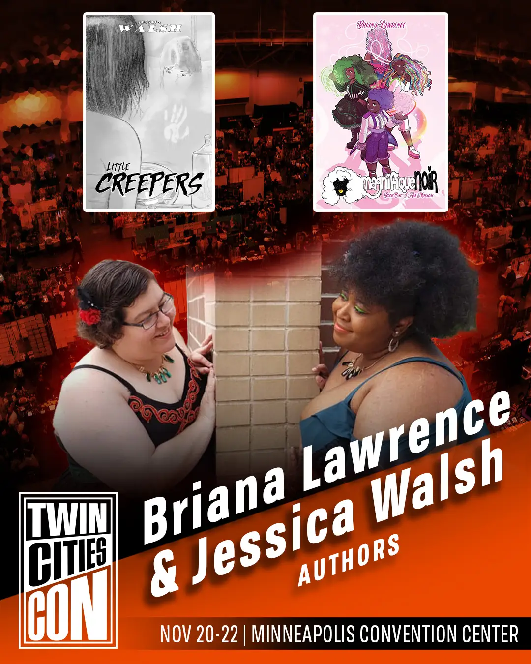 Briana Lawrence and Jessica Walsh
